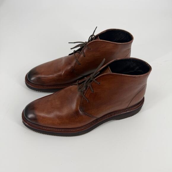 Johnston & Murphy Jensen Chukka Boots Leather Mens 8.5 Heritage Classic Preppy main image 4